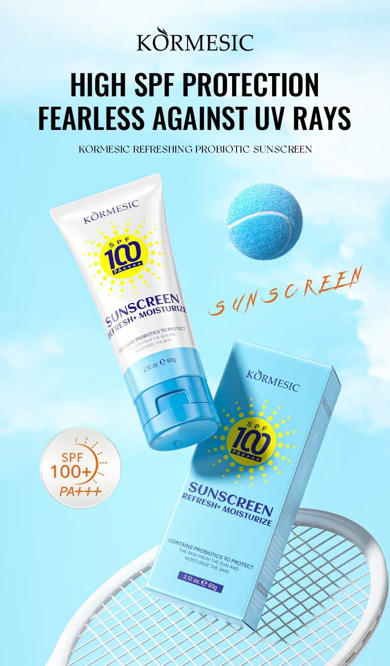 KORMESIC Probiotic Sunscreen SPF 100 PA++++ (60g)