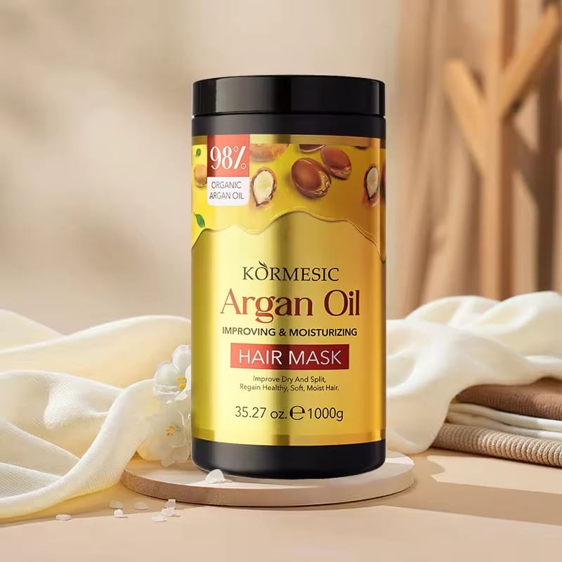 KORMESIC Advanced 98% Organic Argan Oil Hair Mask 1000g